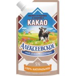 Молоко сгущенное АЛЕКСЕЕВСКОЕ с сахаром и какао 5%, без змж, 270г