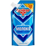 Молоко сгущенное ГУСТИЯР с сахаром 0,2%, без змж, 270г Молоко сгущенное ГУСТИЯР с сахаром 0,2%, без змж, 270г
