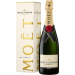 Вино игристое MOET & CHANDON Империаль выдержанное белое брют, п/у, 0.75л