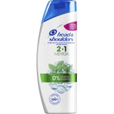 Шампунь-бальзам против перхоти HEAD&SHOULDERS Ментол 2в1, 400мл в магазинах Лента