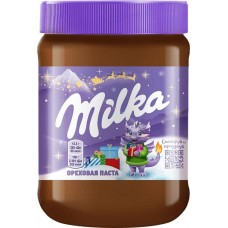 Паста ореховая MILKA С добавлением какао, 350г в магазинах Лента