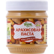 Паста арахисовая АЗБУКА ПРОДУКТОВ Классическая кремовая, 340г в магазинах Лента