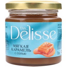 Десерт кондитерский DELISSE Мягкая карамель с солью, 220г в магазинах Лента