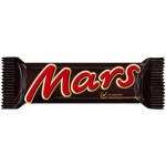 Батончик шоколадный MARS с нугой и карамелью, 50г Батончик шоколадный MARS с нугой и карамелью, 50г