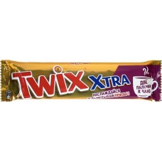 Батончик TWIX Экстра, 82г в магазинах Лента Батончик TWIX Экстра, 82г в магазинах Лента