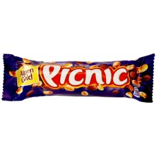 Шоколадный батончик PICNIC, 38г в магазинах Лента