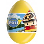 Яйцо шоколадное ZAINI Робокар поли, 20г Яйцо шоколадное ZAINI Робокар поли, 20г