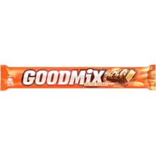 Батончик GOOD MIX Salted peanut taste со вкусом соленого арахиса с хрустящей вафлей, 46г в магазинах Лента