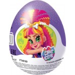 Изделие кондитерское ШОКИ-ТОКИ Cave club из молочного шоколада, яйцо с сюрпризом, 20г Изделие кондитерское ШОКИ-ТОКИ Cave club из молочного шоколада, яйцо с сюрпризом, 20г