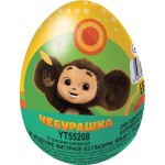 Яйцо из глазури ЧЕБУРАШКА с подарком, 20г Яйцо из глазури ЧЕБУРАШКА с подарком, 20г