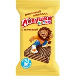 Батончик шоколадный ЛЕВУШКА с вафлями 27,5г Батончик шоколадный ЛЕВУШКА с вафлями 27,5г