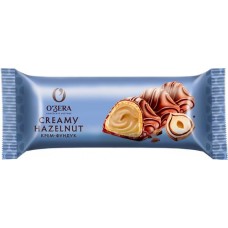 Батончик вафельный O'ZERA с молочно-ореховой начинкой в молочном шоколаде, 23г в магазинах Лента