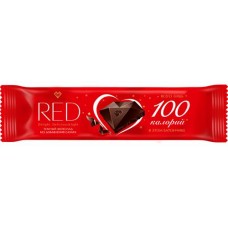Шоколад темный RED Классический, без сахара, 26г в магазинах Лента