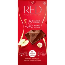 Шоколад молочный RED Red Fruits, без сахара, 85г в магазинах Лента
