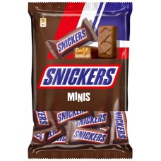 Конфеты SNICKERS Minis с арахисом, карамелью и нугой, 180г в магазинах Лента