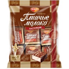 Конфеты РОТ ФРОНТ Птичье молоко сливочно-ванильные, 225г в магазинах Лента