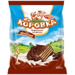 Конфеты вафельные РОТ ФРОНТ Коровка вкус шоколад, 250г