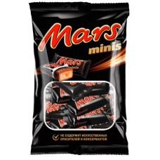 Конфеты MARS Minis c нугой и карамелью, 182г в магазинах Лента