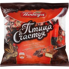 Конфеты ПОБЕДА ВКУСА Птица счастья вафельные, 200г в магазинах Лента