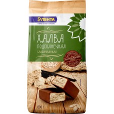 Конфеты ЛЕНТА Халва подсолнечная глазированная, 600г в магазинах Лента