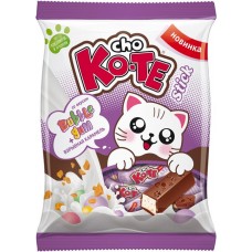 Конфеты CHO KO-TE со вкусом баббл гам и взрывной карамелью, 250г в магазинах Лента