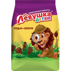 Конфеты ЛЕВУШКА ДЕТЯМ Чудо-звери, 207г в магазинах Лента