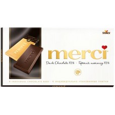 Шоколад горький MERCI, 100г в магазинах Лента