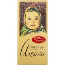 Шоколад молочный КРАСНЫЙ ОКТЯБРЬ Аленка, 200г в магазинах Лента