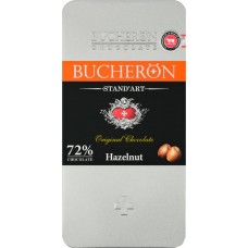 Шоколад BUCHERON Горький с фундуком, 100г в магазинах Лента