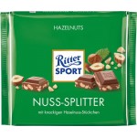 Шоколад молочный RITTER SPORT Лесной орех с обжаренным орехом лещины, 250г