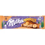 Шоколад молочный MILKA Wholenut Caramel с карамелью и обжаренным цельным фундуком, 300г