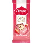 Шоколад белый РОССИЯ ЩЕДРАЯ ДУША Gold Selection Дуэт в клубничном, 85г