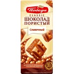 Шоколад молочный пористый ПОБЕДА ВКУСА Сливочный, 65г