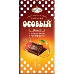 Шоколад темный Ф.КРУПСКОЙ Особый с апельсином и грейпфрутом, 90г