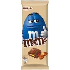 Шоколад молочный M&M'S с миндалем и разноцветным драже, 122г в магазинах Лента