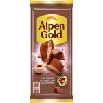 Шоколад молочный ALPEN GOLD с начинкой со вкусом капучино, 85г Шоколад молочный ALPEN GOLD с начинкой со вкусом капучино, 85г