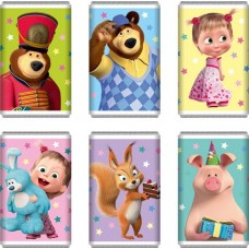 Шоколад молочный МОНЕТНЫЙ ДВОР Маша и Медведь, 12г в магазинах Лента