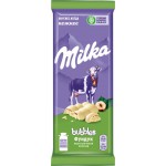 Шоколад белый MILKA Bubbles пористый c дробленым орехом, 79г