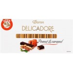 Шоколад темный DELICADORE с карамельной начинкой и кусочками арахиса, 200г Шоколад темный DELICADORE с карамельной начинкой и кусочками арахиса, 200г