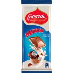 Шоколад молочный РОССИЯ ЩЕДРАЯ ДУША Maxibon cookie sandwich с двухслойной начинкой со вкусом мороженного и печеньем, 80г