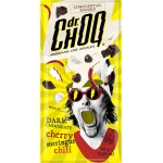 Плитка шоколадная DR. CHOQ шоколад темный с вишней и перцем чили, 150г