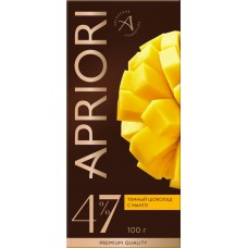 Шоколад темный АПРИОРИ с манго, 100г в магазинах Лента