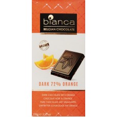 Шоколад горький BIANCA с апельсиновыми цукатами, 100г в магазинах Лента