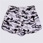 Шорты женские INWIN Hit сиреневые, серые, Арт. CMF-4 Шорты женские INWIN Hit сиреневые, серые, Арт. CMF-4