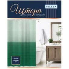 Штора для ванной NIKLEN 178x180см в магазинах Лента
