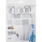 Штора для ванной РЫЖИЙ КОТ Peva 180х180см Арт. 008351 Штора для ванной РЫЖИЙ КОТ Peva 180х180см Арт. 008351