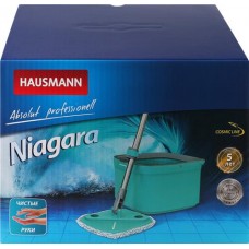 Набор для уборки HAUSMANN Niagara, швабра и ведро, с системой отжима, Арт. HM-S-01 в магазинах Лента