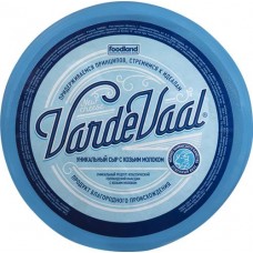 Сыр VARDEVAAL Маасдам с козьим молоком 45%, без змж, весовой в магазинах Лента