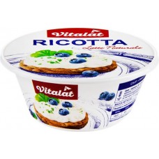 Сыр VITALAT Рикотта 40%, без змж, 250г в магазинах Лента