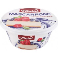 Сыр VITALAT Маскарпоне 80%, без змж, 250г в магазинах Лента